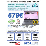 16 - Lenovo IdeaPad Slim 3 16ARP10 - ZON