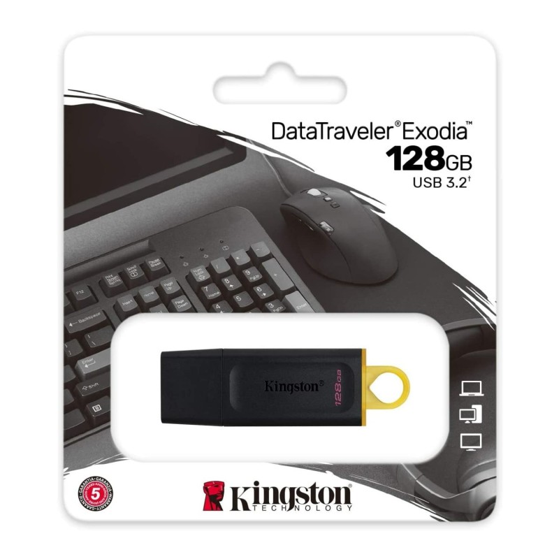 128Go - Clé USB 3.0 Kingston DataTraveler Exodia - MOB 128Go - Clé USB 3.0 Kingston DataTraveler Exodia - MOB