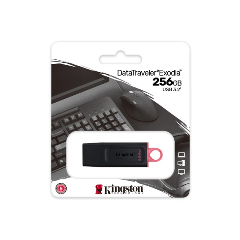256Go - Clé USB 3.0 Kingston DataTraveler Exodia - MOB