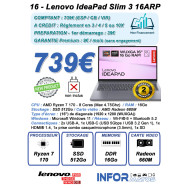 16 - Lenovo IdeaPad Slim 3 16ARP10 (Ryzen 7) - ZON
