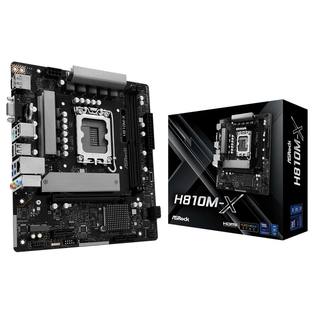 s1851 - ASRock H810M-X - 1FO
