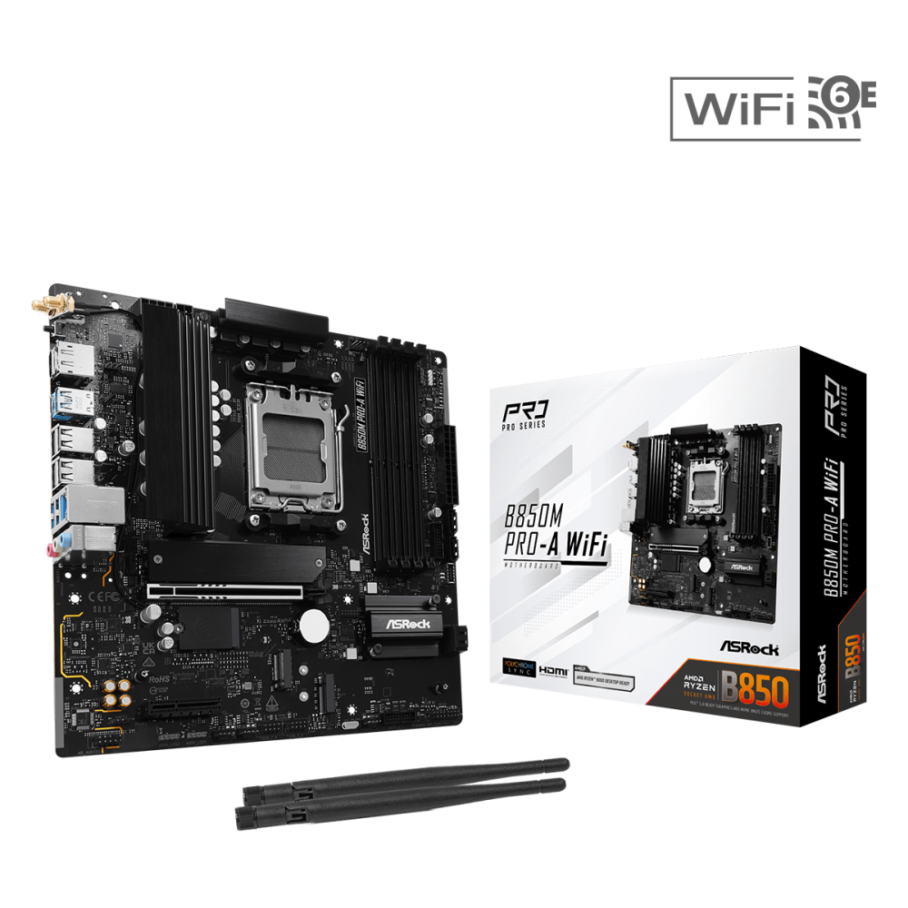 AM5 - Asrock B850M Pro-A WiFi - 1FO