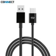 Câble Data USB vers USB-C CONNECT MC-CCN5 15W (2m) Noir - MOB