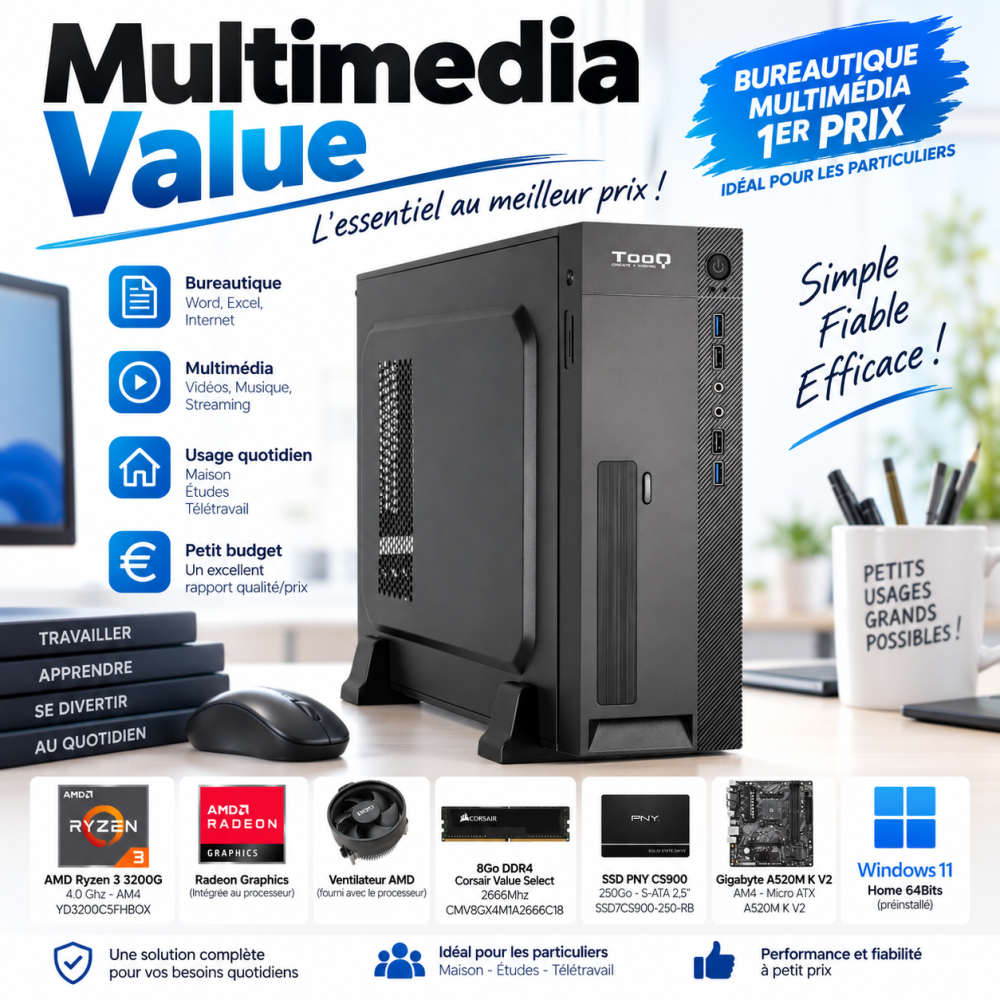 Ordinateur Multimédia Value by InforMatos