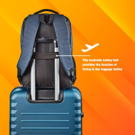 Sac à Dos Ordinateur Portable NGS Monray Charter 15,6"max (Bleu) - SACKS CHARTER - 1FO