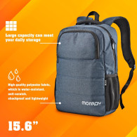 Sac à Dos Ordinateur Portable NGS Monray Charter 15,6"max (Bleu) - SACKS CHARTER - 1FO