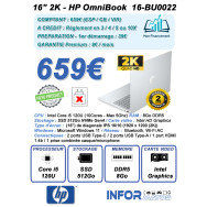 16 2K IPS - HP Omnibook 16-BU0022nfx - IMP