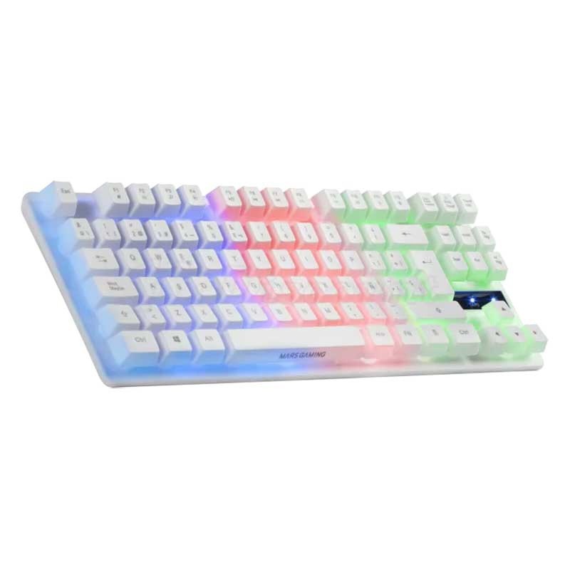 Mars Gaming MK023 Blanc (Gaming TLK) - 1FO Mars Gaming MK023 Blanc (Gaming TLK) - 1FO