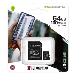 64Go - Carte SD Kingston Canvas Select Plus SDCS2 - MOB