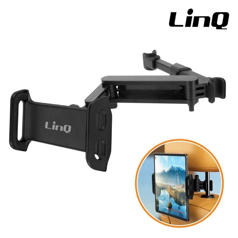Support Tablette / Téléphone Siège Arrière Voiture 20cm LinQ HD2535 - LCDP Support Tablette / Téléphone Siège Arrière Voiture 20cm LinQ HD2535 - LCDP
