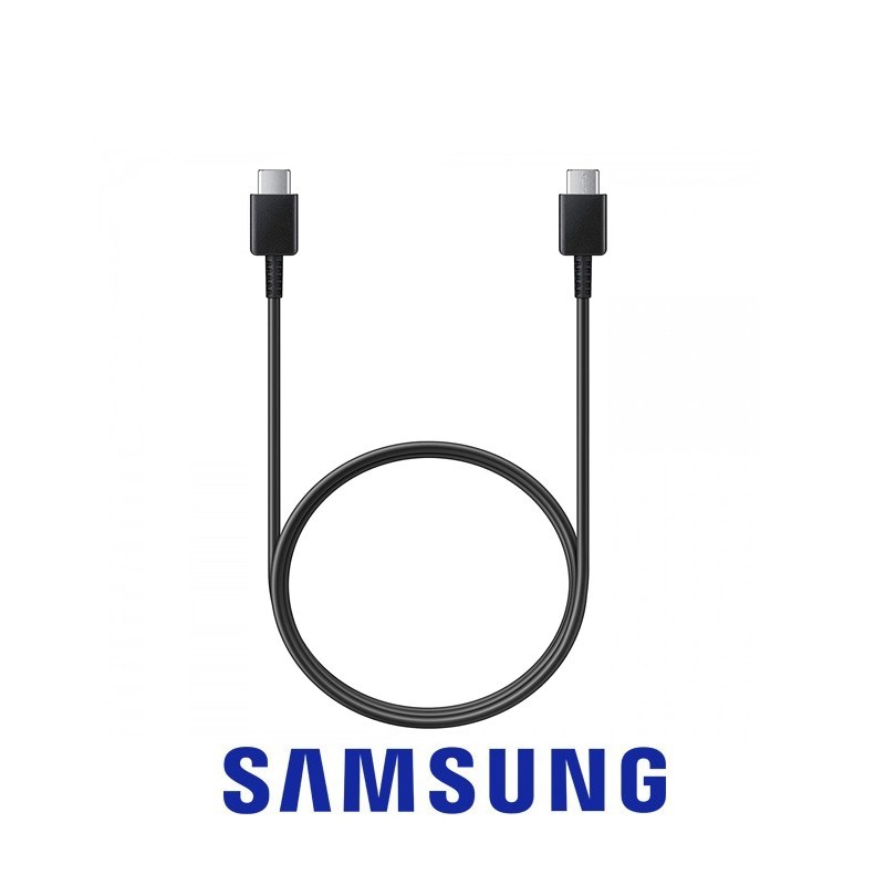 Câble 1M USB-C vers USB-C 60W Samsung (Noir - Bluk) - CHR Câble 1M USB-C vers USB-C 60W Samsung (Noir - Bluk) - CHR