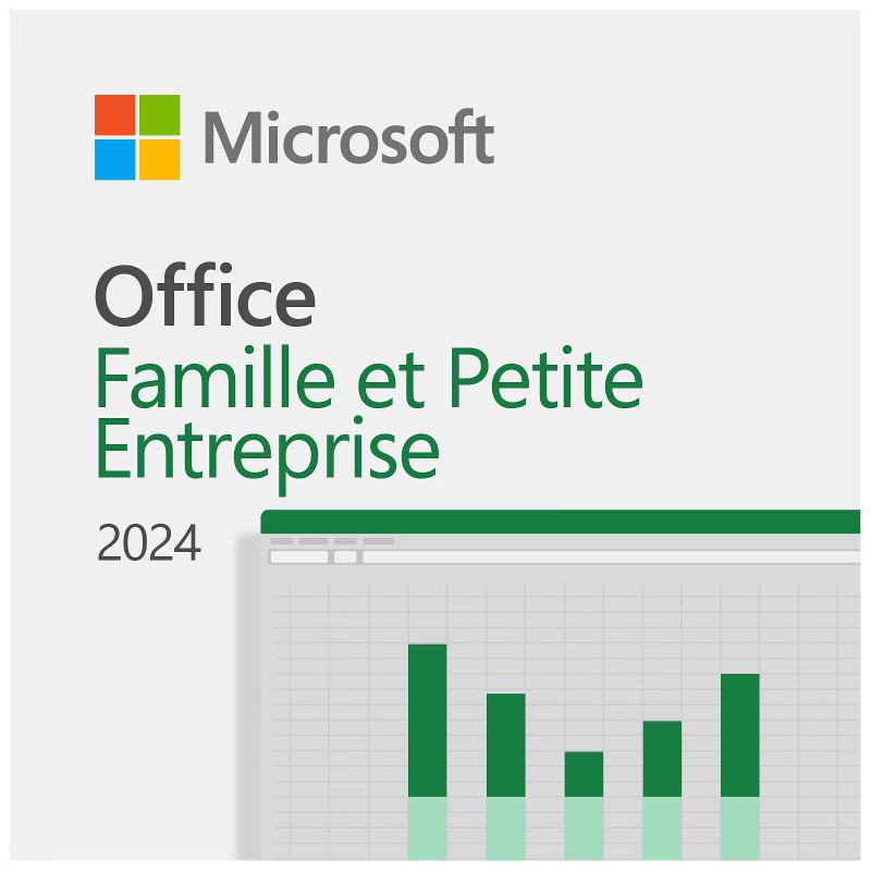 Microsoft Office 2024 POUR PC (Famille et petite entreprise) Microsoft Office 2024 POUR PC (Famille et petite entreprise)