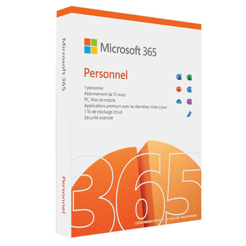 Microsoft Office Personnel 365 (1an / 1 utilisateur) Microsoft Office Personnel 365 (1an / 1 utilisateur)