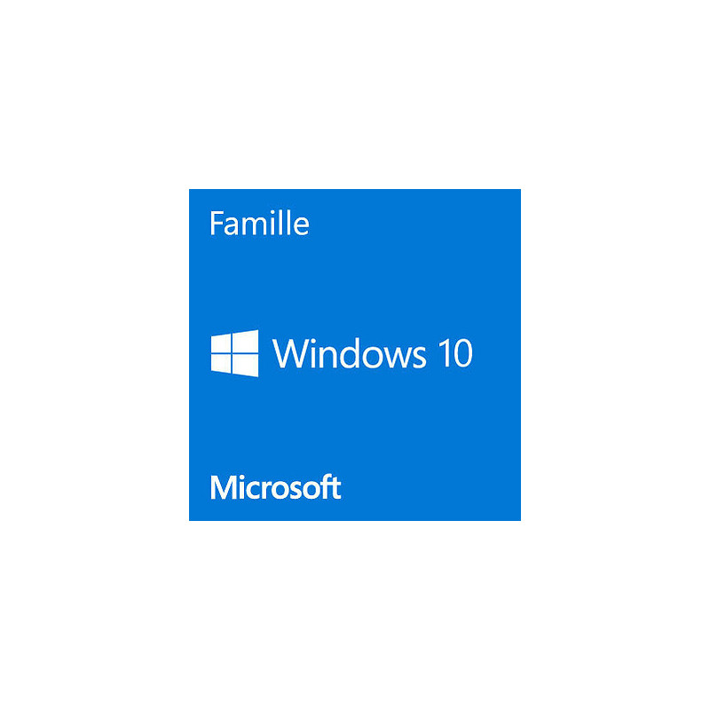Windows 10 Famille 64 (Dématérialiser / 1 activation) Windows 10 Famille 64 (Dématérialiser / 1 activation)