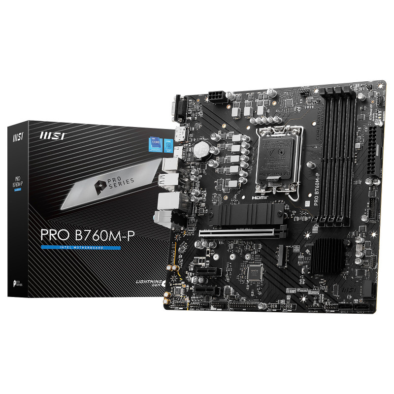 s1700 - MSI PRO B760M-P DDR5 - 1FO s1700 - MSI PRO B760M-P DDR5 - 1FO
