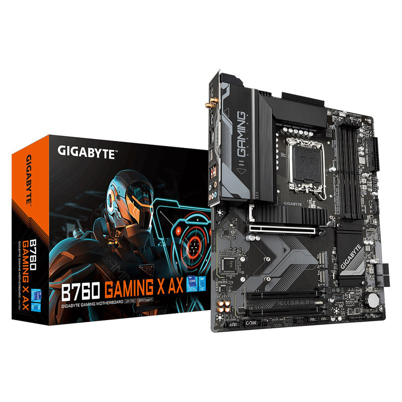 s1700 - Gigabyte B760 GAMING X AX DDR5 - 1FO s1700 - Gigabyte B760 GAMING X AX DDR5 - 1FO