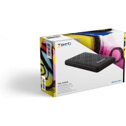 2.5 - USB3.1 TooQ TQE-2500 - SATA -1FO