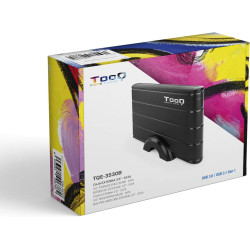 3.5 - USB3 TooQ TQE-3530B - SATA -1FO