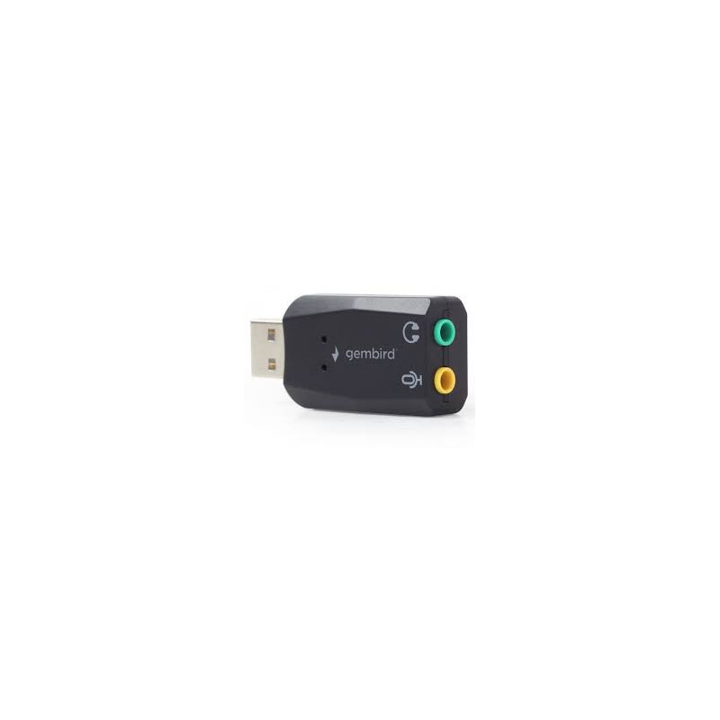 Carte son externe Gembird USB - SC-USB2.0-01 - 1FO Carte son externe Gembird USB - SC-USB2.0-01 - 1FO