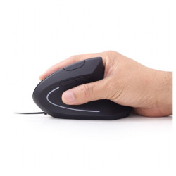 Souris Ergonomique Gembird MUS-ERGO-01 (noir) - 1FO