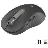 Souris sans fil Logitech Signature M650 L (Noir/Gris) - 910-006236 - 1FO