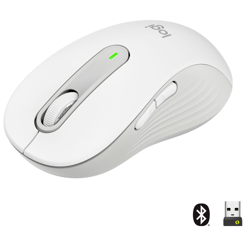 Logitech Signature M650 L Bluetooth (Blanc) - 1FO Logitech Signature M650 L Bluetooth (Blanc) - 1FO