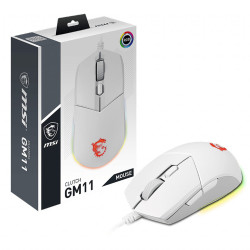 MSI Clutch GM11 - Blanc - 1FO