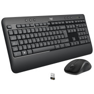 Pack 2en1 (Clavier/Souris) sans fil Logitech Advanced Wireless Combo MK540 (Noir) 920-008676 - 1FO