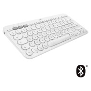 Logitech K380 Multi-Device Bluetooth Keyboard (Blanc) - ZON