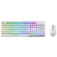 MSI Vigor GK30 COMBO RGB (Blanc) - 1FO