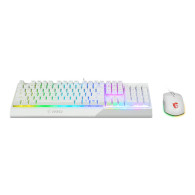 MSI Vigor GK30 COMBO RGB (Blanc) - 1FO