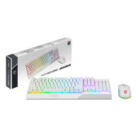 MSI Vigor GK30 COMBO RGB (Blanc) - 1FO