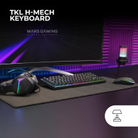 Pack 4en1 Mars Gaming MCP-RGB3 (Noir) - 1FO