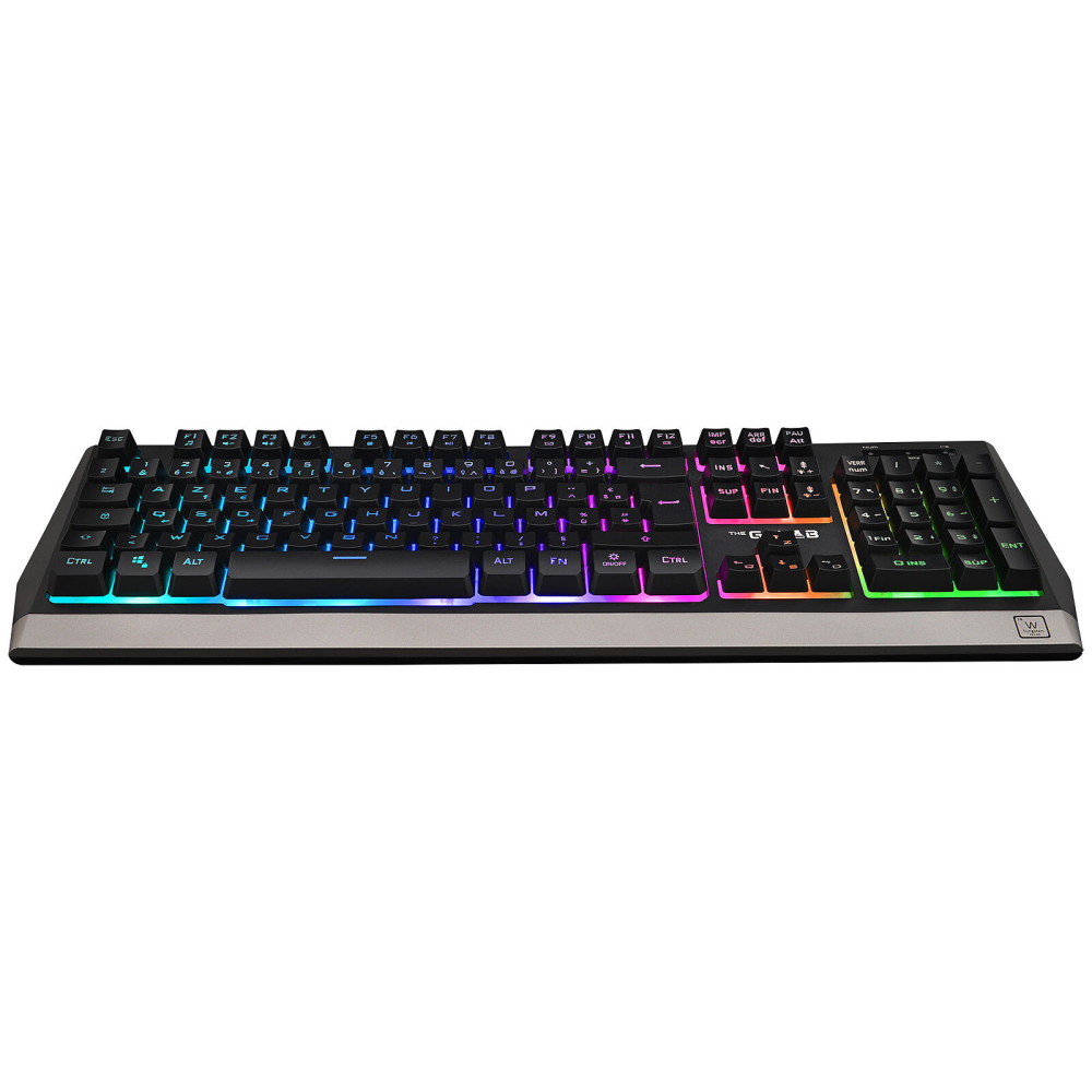 The G-Lab Combo Tungsten - Ensemble Clavier et Souris Gamer sans Fil RGB - 1FO