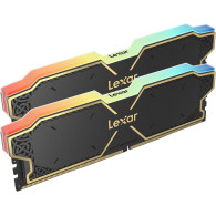 Lexar mémoire 32Go (2x16Go) DIMM DDR5  Thor RGB 6000MHz (Noir) - LD5U16G60C38BG-RGD - 1FO
