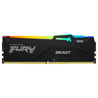 Kingston FURY Beast RGB 32 Go (2 x 16 Go) DDR5 5600 MHz CL40 (KF556C40BBAK2-32) - 1FO