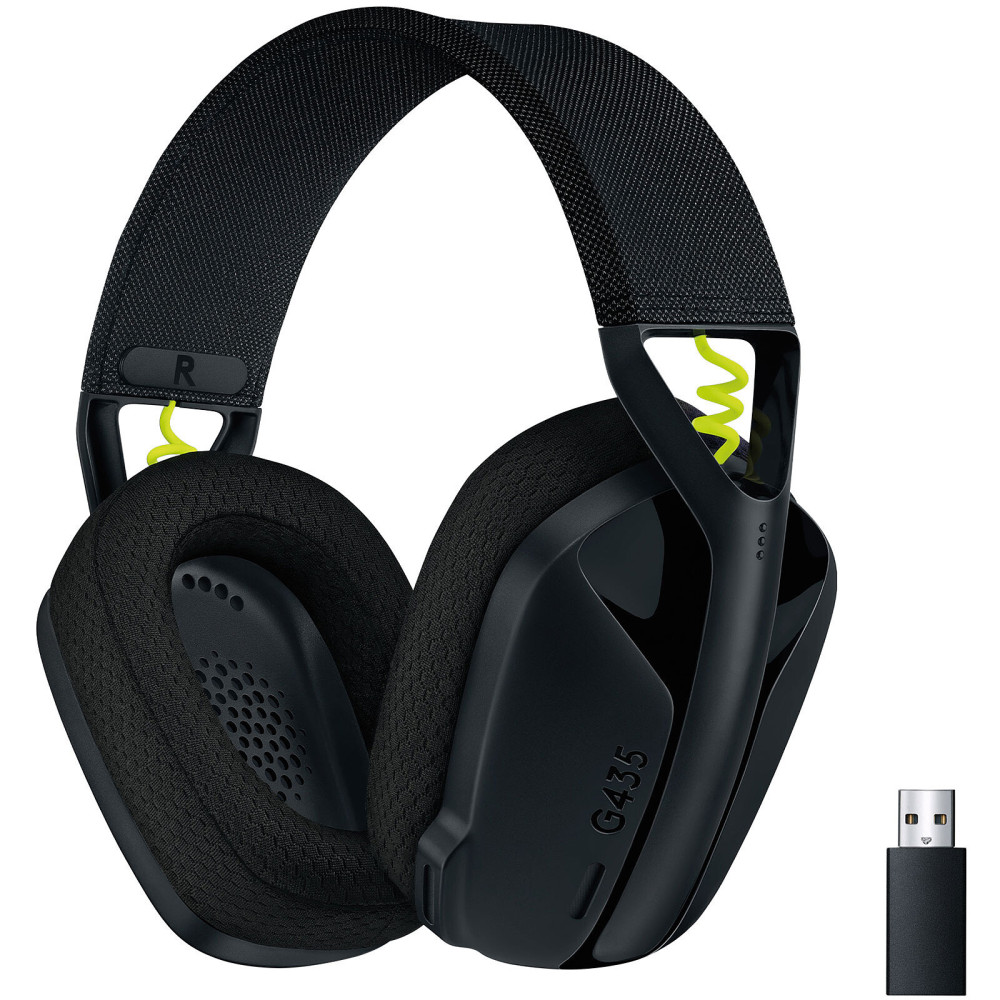 Logitech G435 Sans Fil -Noir (PC et Consoles) - ZON