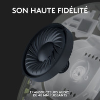 Logitech G435 Sans Fil -Noir (PC et Consoles) - ZON