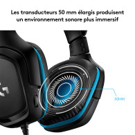 Logitech G432 - 7.1 PC et Consoles - 1FO