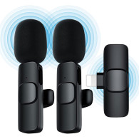 Lot de 2 micros-cravate bluetooth - LIGHTNING - LCDP