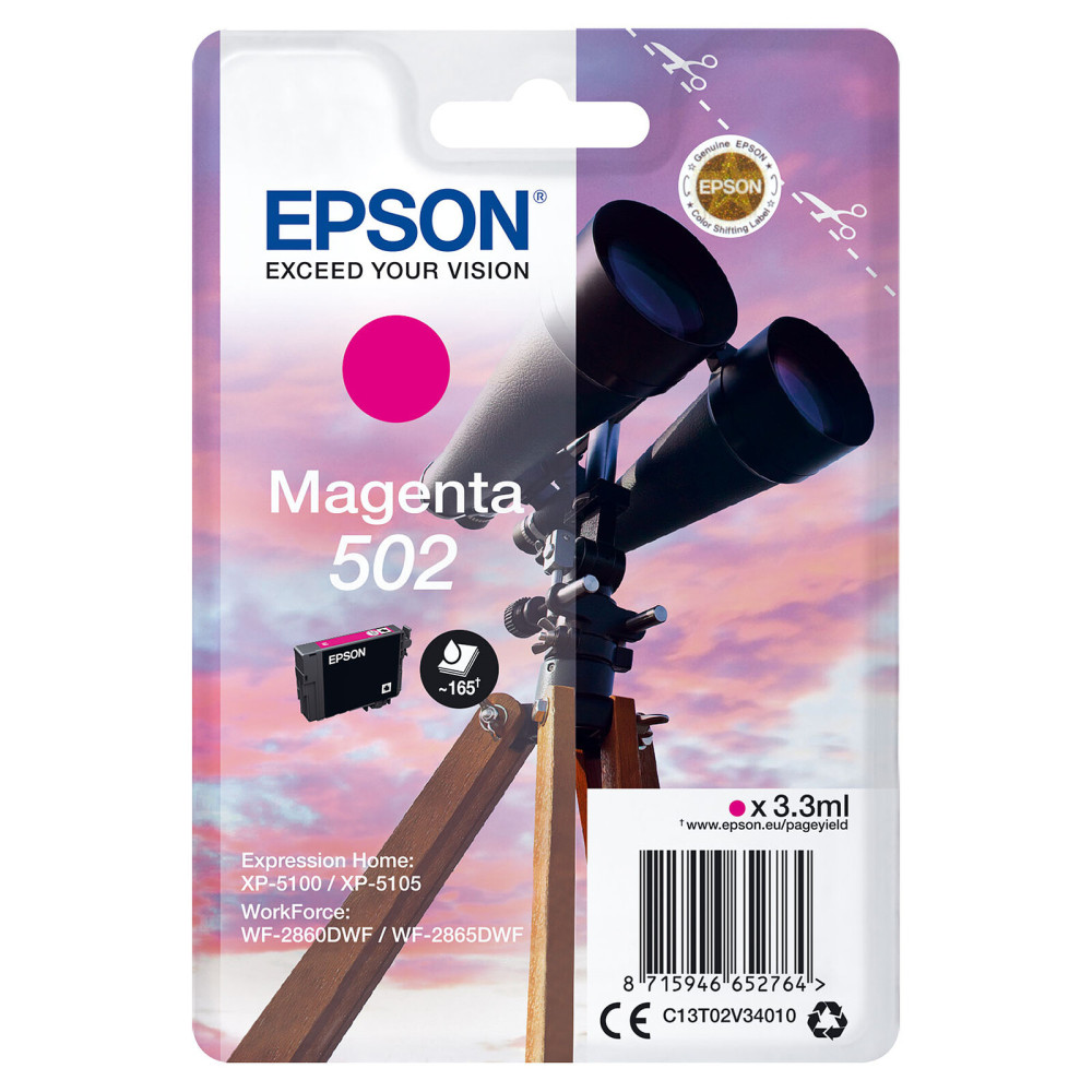 Epson 502 Magenta Epson 502 Magenta