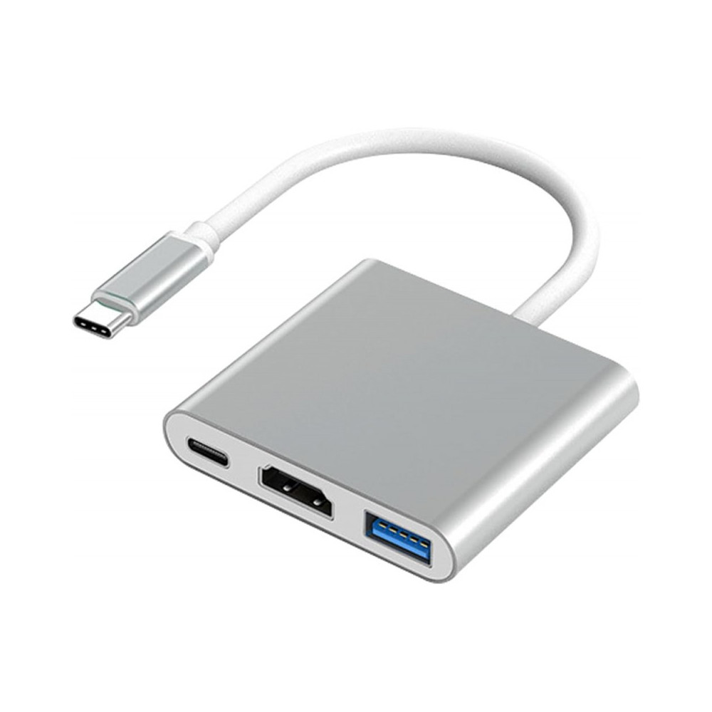 iBox Hub I-Box USB Type C - USB 3.0, HDMI, USB C, Power Delivery - 1FO iBox Hub I-Box USB Type C - USB 3.0, HDMI, USB C, Power Delivery - 1FO
