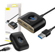 Hub USB3.0 Baseus Square Round - 4ports - 1FO