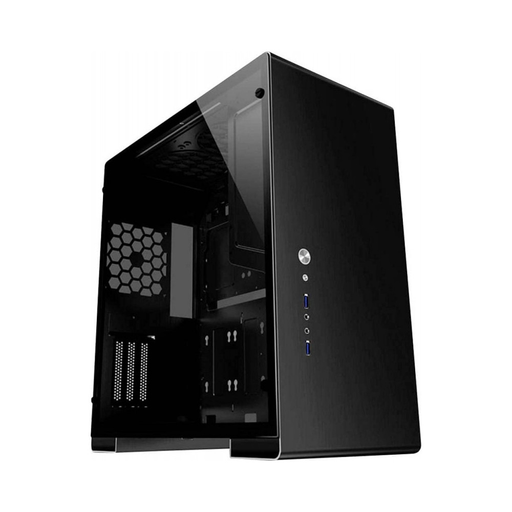 ATX Jonsbo U5 S (GPU Vertical) avec panneau vitré (Noir) - 1FO ATX Jonsbo U5 S (GPU Vertical) avec panneau vitré (Noir) - 1FO