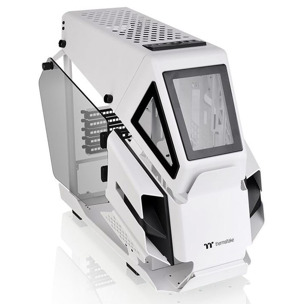 Thermaltake AH T200 avec panneau vitré (Blanc) - 1FO Thermaltake AH T200 avec panneau vitré (Blanc) - 1FO