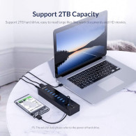 Orico HUB 10 Port USB 3.0 Noir + ALIM - UTO