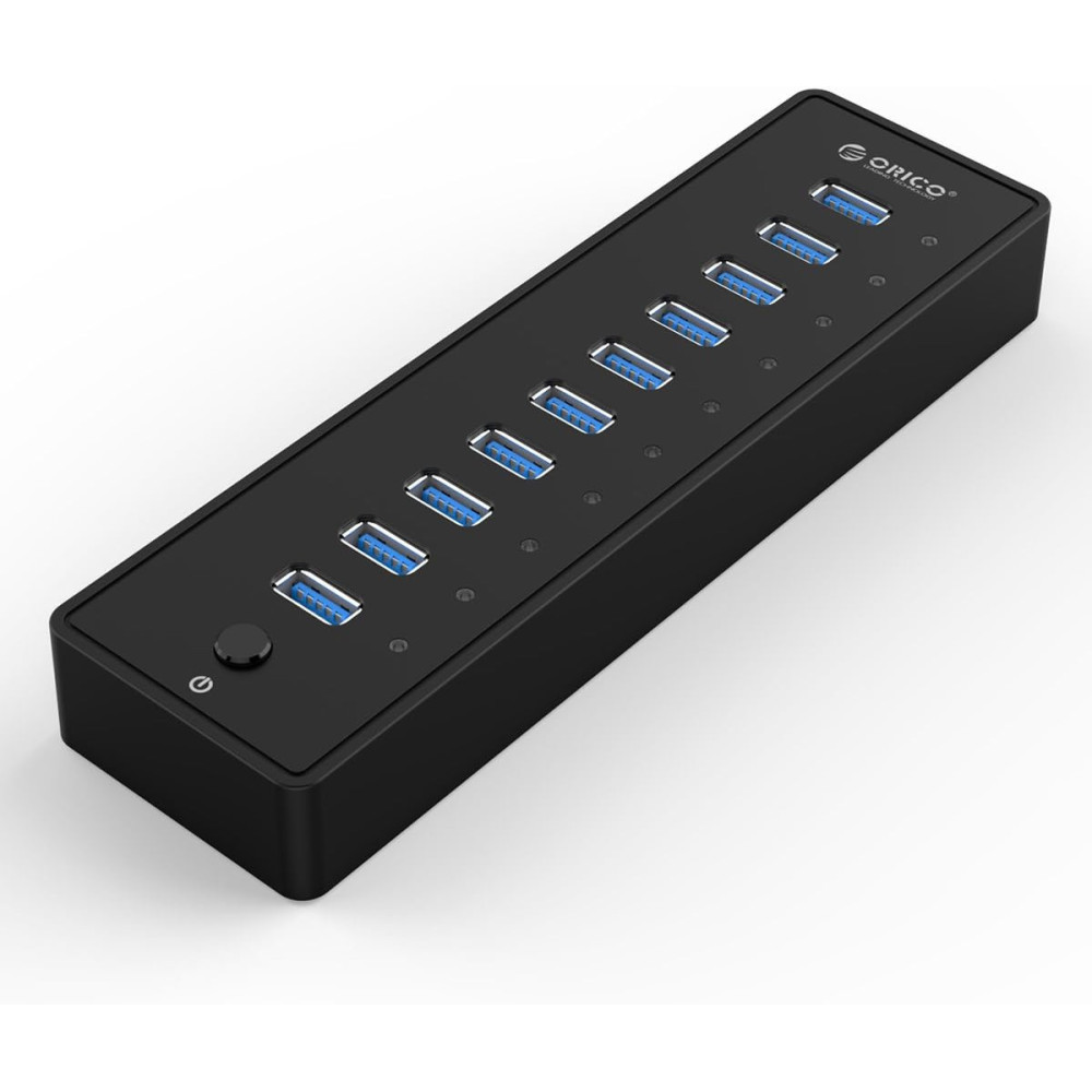 Orico HUB 10 Port USB 3.0 Noir + ALIM - UTO