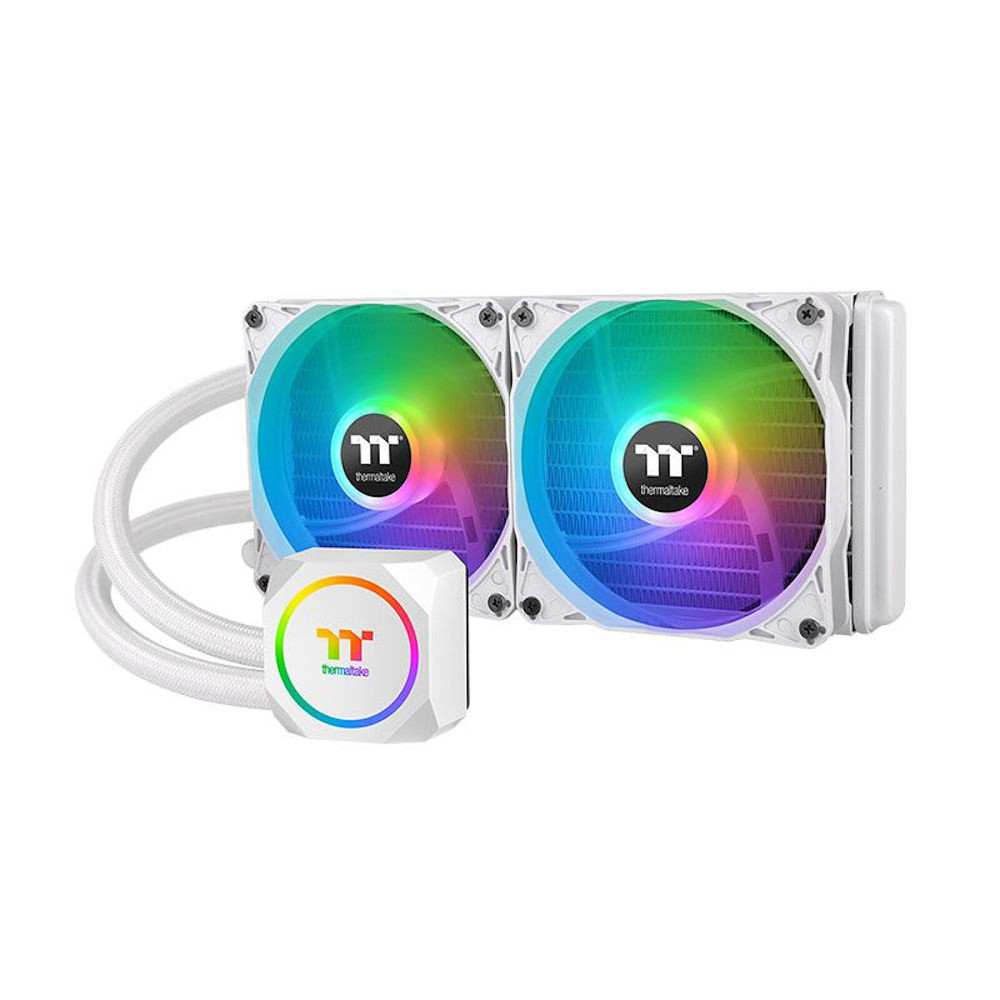 Watercooling - Thermaltake TH240 ARGB Sync Snow Edition (Blanc) - ACA Watercooling - Thermaltake TH240 ARGB Sync Snow Edition (Blanc) - ACA