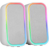 Enceinte Mars Gaming Bluetooth MS-OM RGB (Blanc) - 1FO