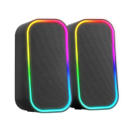 Enceinte Mars Gaming Bluetooth MS-OM RGB (Noir) - 1FO